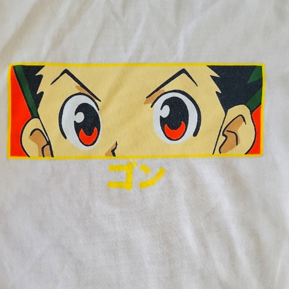 Hunter x Hunter White Tee with Graphic Design